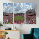NC State Wolfpack Football Team Print Canvas- Raleigh