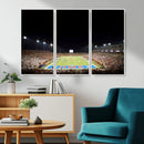 SMU Mustangs Football Team Print - Dallas Gerald J. Ford