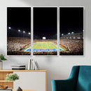 SMU Mustangs Football Team Print - Dallas Gerald J. Ford