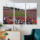 Virginia Cavaliers Football Team Print - Charlottesville Scott Stadium Print Wall Art Canvas by MyGreatCanvas | Canvas Wall Art Prints | Photo Prints & Wall Decor