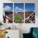 Virginia Tech Hokies Football Team Print - Blacksburg Lane