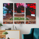 Virginia Tech Hokies Football Team Print - Blacksburg Lane
