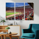 Wisconsin Badgers Football Team Print - Madison Camp Randall by MyGreatCanvas | Canvas Wall Art Prints | Photo Prints & Wall Decor