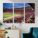 Wisconsin Badgers Football Team Print - Madison Camp Randall
