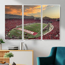 Camp Randall Stadium Wisconsin Badgers Large Wall Art Canvas