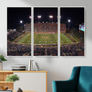Demon Deacons Print Canvas, Football Team Print -