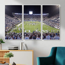 Brigham Young University Cougars Football Print Canvas -