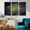 University of North Texas Mean Green Football Artwork,