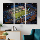 University of North Texas Mean Green Football Artwork,