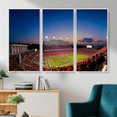 Wolfpack Football Team Wall Art Print - Raleigh