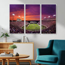 East Carolina University Pirates Football Print Canvas-