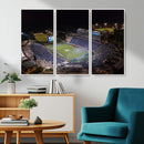Duke University Blue Devils Football Print Canvas - Durham