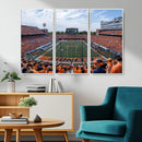 University of Illinois Fighting Illini Football Team Print by MyGreatCanvas | Canvas Wall Art Prints | Photo Prints & Wall Decor