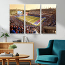 University of Kansas Jayhawks Football Team Print - Lawrence by MyGreatCanvas | Canvas Wall Art Prints | Photo Prints & Wall Decor