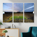 University Michigan Wolverines Football Team Canvas, Iconic by MyGreatCanvas | Canvas Wall Art Prints | Photo Prints & Wall Decor