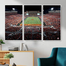 Oklahoma State Cowboys Canvas Print, Football Team Print -
