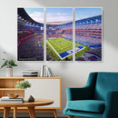 Buffalo Bills Football Team Print Canvas - Buffalo Highmark by MyGreatCanvas | Canvas Wall Art Prints | Photo Prints & Wall Decor