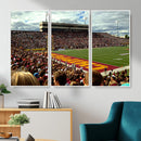 Central Michigan University Chippewas Football Team Print -