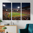Clemson University Tigers Art Print, Football Team Print -