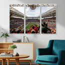 Miami Hurricanes Football Team Wall Art Print - Miami Hard