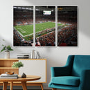 Miami Hurricanes Football Team Print Canvas- Miami Hard Rock