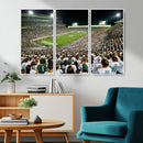 Michigan State Spartans Football Canvas Print - East Lansing