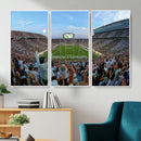 Michigan State Spartans Football Team Art Print - East