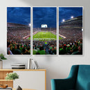 Michigan State Spartans Football Team Print - East Lansing