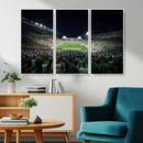 Framed Michigan State Spartans Football Team Print - East