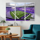 Northwestern University Wildcats Football Team Print - by MyGreatCanvas | Canvas Wall Art Prints | Photo Prints & Wall Decor