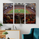 Syracuse University Orange Football Canvas Print, Football