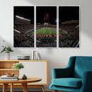 Framed Texas Tech Red Raiders Stadium Canvas, Texas Tech Red by MyGreatCanvas | Canvas Wall Art Prints | Photo Prints & Wall Decor
