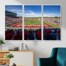 Ball State Cardinals Football Team Print - Muncie Scheumann