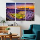 The Louisiana State University Tigers Football Team Print - by MyGreatCanvas | Canvas Wall Art Prints | Photo Prints & Wall Decor