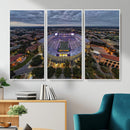 The Louisiana State University Tigers Football Team Print -