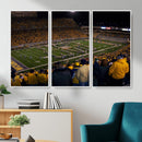 West Virginia Uni Mountaineers Football Team Print - Milan