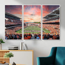 Oregon State Beavers Football Team Print - Corvallis Reser