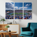 Air Force Falcons Football Team Print - Colorado Springs by MyGreatCanvas | Canvas Wall Art Prints | Photo Prints & Wall Decor