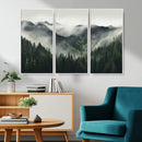 Misty Forest Canvas Print Wall Art Premium Canvas Print a