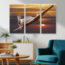 Old War Plane Wall Art Canvas Print by MyGreatCanvas | Canvas Wall Art Prints | Photo Prints & Wall Decor