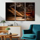 Whiskey and Cigar Wall Art Canvas Print by MyGreatCanvas | Canvas Wall Art Prints | Photo Prints & Wall Decor