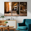 Wine and Bottle Wall Art Canvas Print by MyGreatCanvas | Canvas Wall Art Prints | Photo Prints & Wall Decor