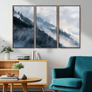 Foggy Forest Wall Art Canvas Print – Misty Mountain by MyGreatCanvas | Canvas Wall Art Prints | Photo Prints & Wall Decor