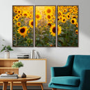 Sunflower Sunshine Wall Art Canvas Print by MyGreatCanvas | Canvas Wall Art Prints | Photo Prints & Wall Decor