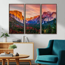 Yosemite Nal Park Wall Art Landscape Canvas Print El Capitan by MyGreatCanvas | Canvas Wall Art Prints | Photo Prints & Wall Decor