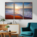 Ocean Beach Wall Art – Coastal Sunset Tropical Island by MyGreatCanvas | Canvas Wall Art Prints | Photo Prints & Wall Decor
