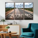 Recovery Road Wall Art Canvas Print