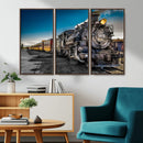 Train Wall Art Canvas Print