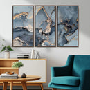 Multipanel Marble Fluid Effect Wall Art Abstract Canvas Wall