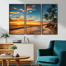 Sunset Wall Art Canvas Print